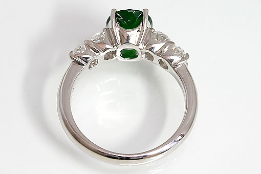 K-1-et2-915【Gガーネット1.96cts】ダイヤPt900リング