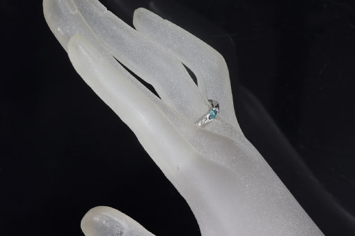 PT900 アレキサンドライト0.93ct ダイヤモンド0.612ct 6.1g PT900 2.36