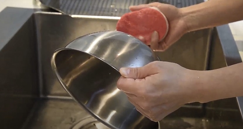 ラバーゼ スポンジ 赤白