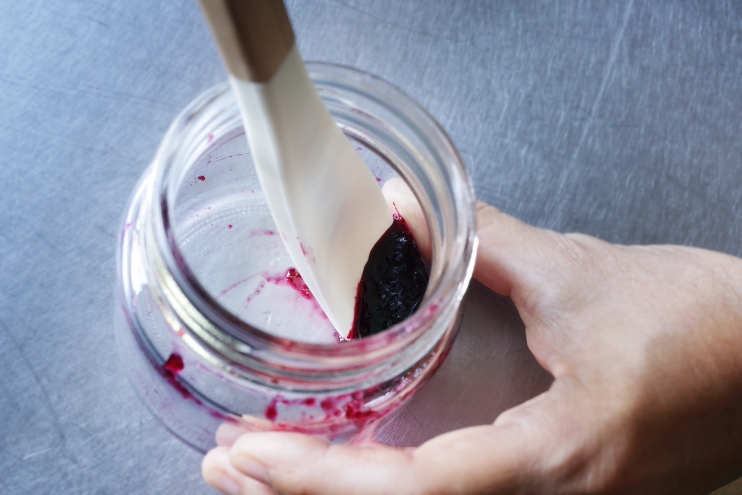 ラバーゼ　シリコーンヘラ　スリム　ホワイト