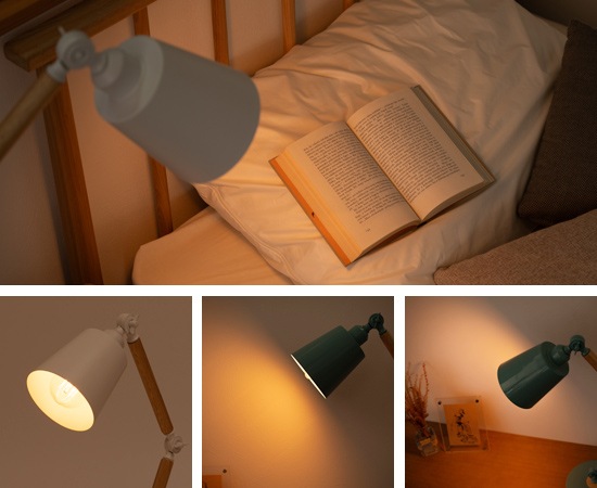 Eva 216 デスクライト　照明 Z-209PRO ブラック・高演色デスクライト 昼光色 | クランプ式