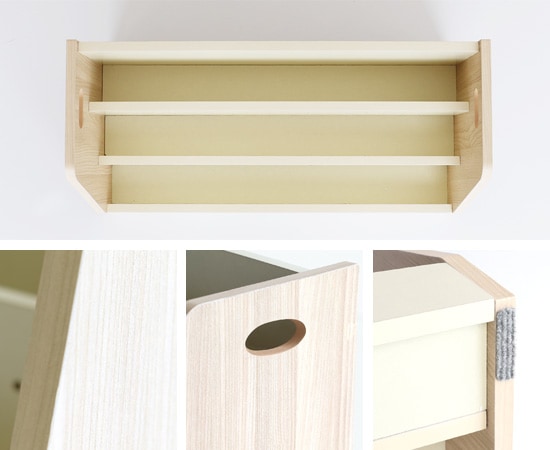 めぐり・プロフ確認お願いしますラック ロラ キッズローブックラック｜ILR-3579NA-II｜ブックラック