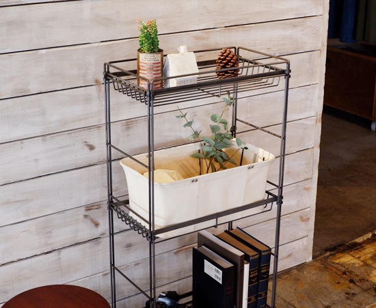 ワイヤーシェルフ｜WW-WS｜無骨｜インダストリアル｜デザイン