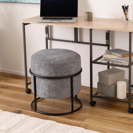 マシブ ラウンドスツール｜PC-507｜ゆったりとしたデザインのラウンド