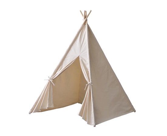 ティピー型テント 中型 黄色と茶色 ティピー型テント 中型 黄色と茶色 アウトドア