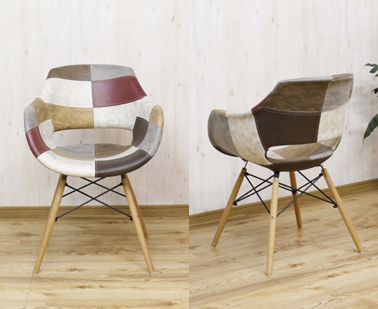デザインチェア CC-FR｜カラフルな椅子｜張地｜おしゃれ｜カフェ
