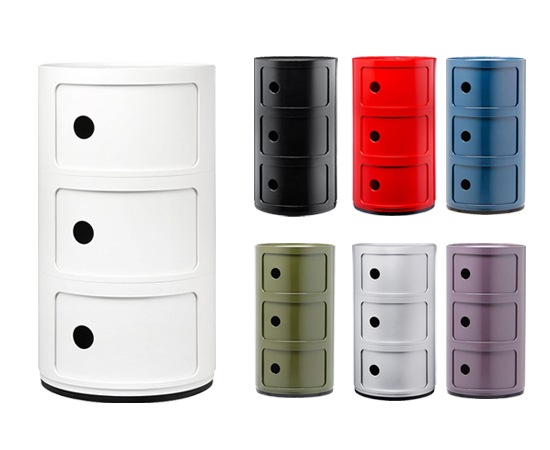 【本日限定値下げ】Kartell カルテル コンポニビリ COMPONIBILI Kartell Componibili/カルテル コンポニビリ マットタイプ 通販