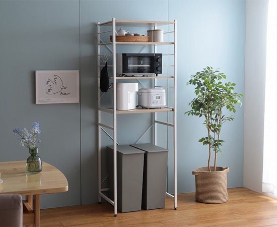 キャミー ゴミ箱上ラック（幅600タイプ）｜159003｜収納｜家具｜収納棚