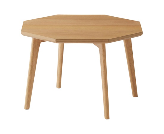 ガゼル オクタゴンテーブル｜MTK-325NA｜北欧スタイル｜ウッドテーブル