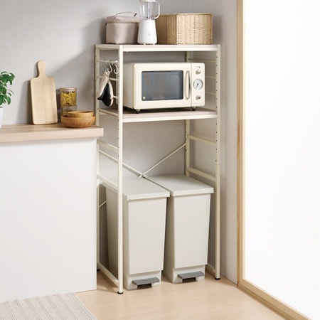 Like Vintage】ごみ箱上ラック｜VGR-T2｜デッドスペースを有効活用
