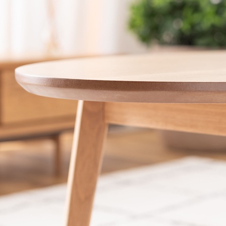 ガゼル】オーバルテーブル｜MTK-443｜ローテーブル｜リビング