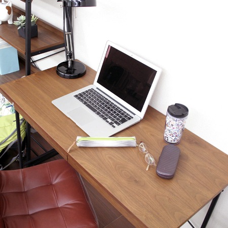 アンセム】デスク（anthem desk）｜木とスチールを組み合わせたデスク