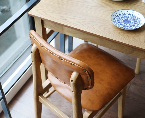 ラシック】チェア（合成皮革）｜合成皮革を使ったダイニングチェア