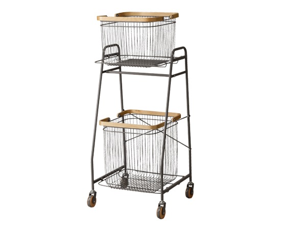 Hinata Life キャリーバスケットワゴンL Hinata Life キャリーバスケットワゴンL Hinata Life キャリー