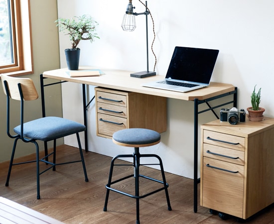 デスク　引き出し付き 引き出し付き 光沢仕上げアーバンデスクシリーズ デスク 幅150cm 通販