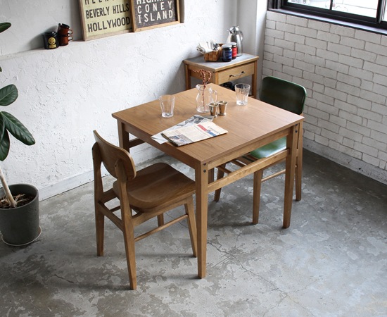 ラシック】ダイニングテーブル750｜幅75cm｜北欧風｜ワークテーブル