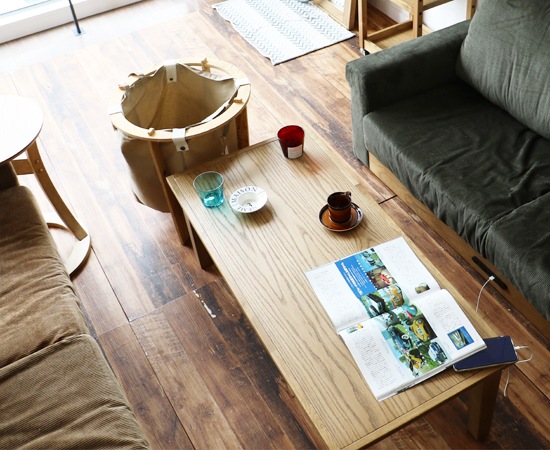 ラシック】リビングテーブル｜ローテーブル｜幅90cm｜幅110cm｜北欧