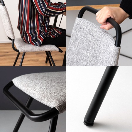 TEC 回転式チェア｜TEC-80｜座面が回転する無骨デザインの椅子