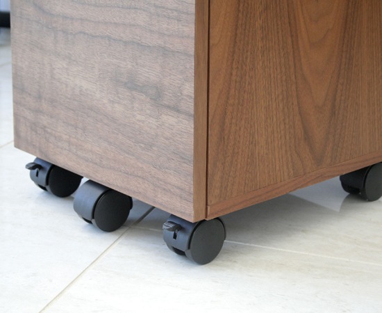 ウォールナットデスク（W1100）｜T-2546BR/｜デスク｜高級感