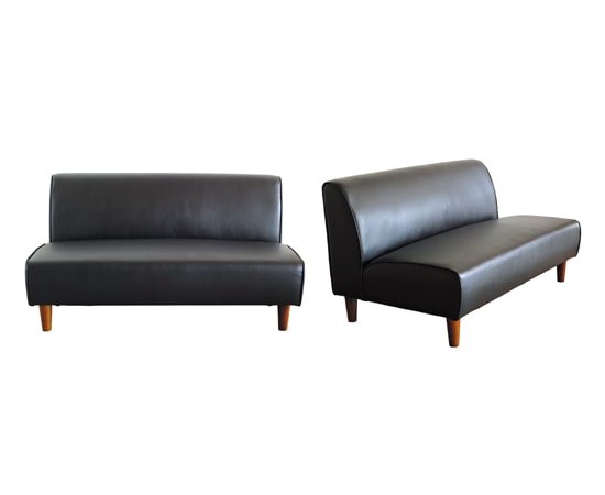 アームレスレザーソファデュード｜WHX-124｜選べる5色｜ソファ