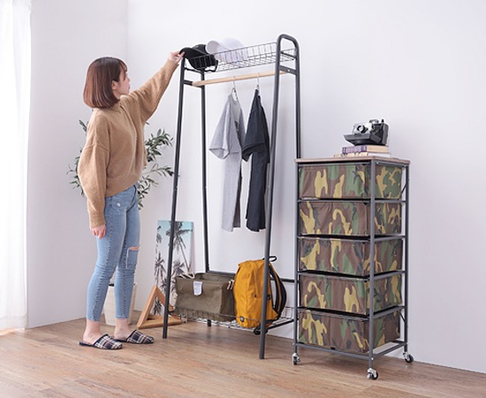 アイアン シェルフ パンツ ラック カルバンクライン ジーンズ使用 什器