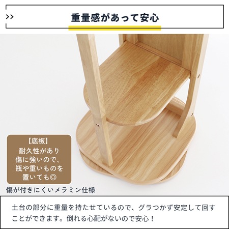 cluto】回転式ミラーハンガー｜スタンドミラーとハンガーラックを