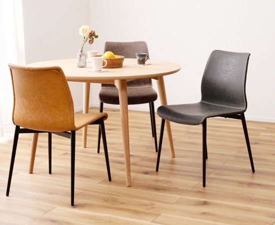 AZ】ダイニングチェア｜気持ち良い肌触り｜高級感｜アンティーク感