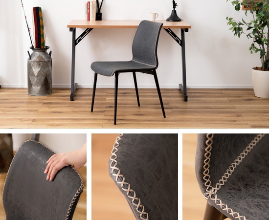 AZ】ダイニングチェア｜気持ち良い肌触り｜高級感｜アンティーク感