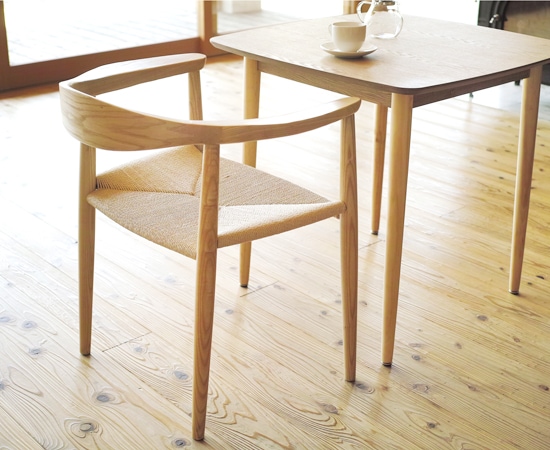 PURIBASE製 PAPER CODE CHAIR ペーパーコードチェア ペーパーコードチェア｜北欧風ダイニングに最適な木製椅子