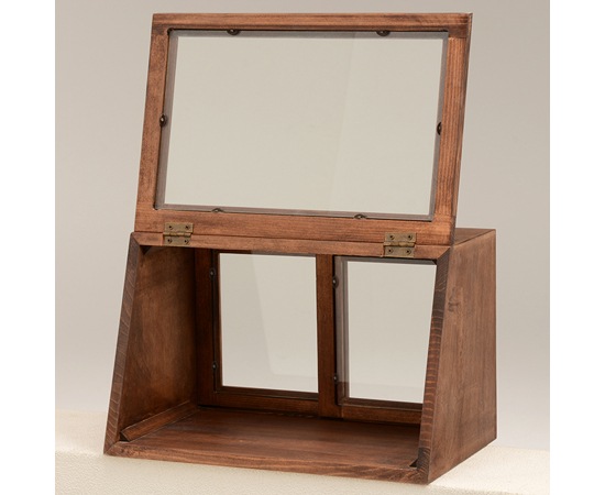 カウンターガラスケース（S）｜空間をおしゃれにコーディネートする