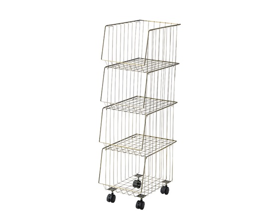 スタッキングワゴン4段 | 家具・什器,棚・収納 | おしゃれな家具 スタッキングワゴン4段 | 家具・什器,棚・収納 | おしゃれな家具