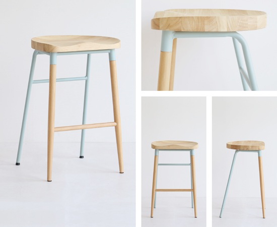 NovodiA Bar Stool スツール 椅子 木製　 高さ45cm NovodiA Bar Stool スツール 椅子 木製 高さ45cm