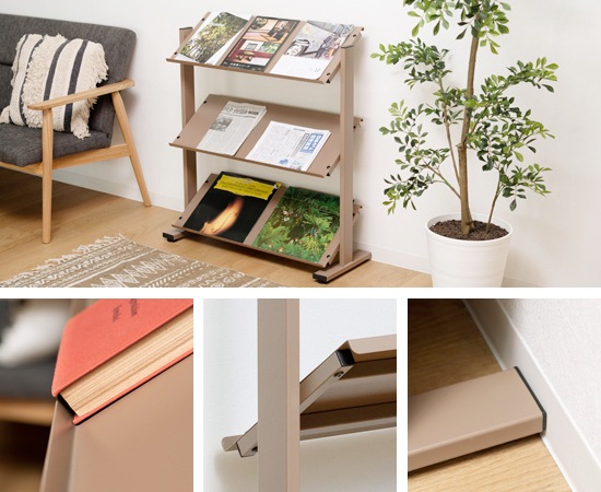 ディスプレイ2WAYラック3D｜店舗｜什器｜ディスプレイ｜マガジンラック