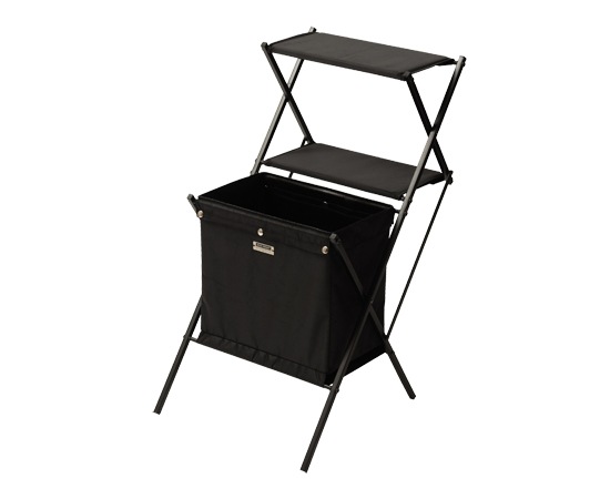 MIP】フォールディングマガジンラック｜折りたたみ｜収納力あり