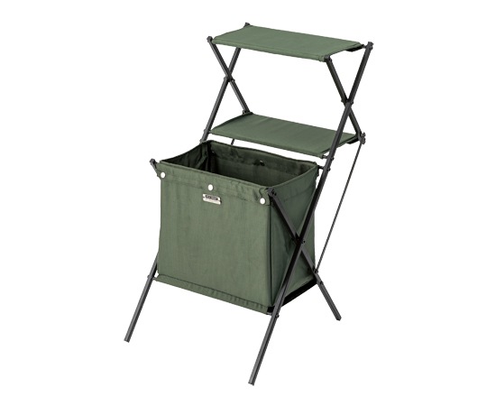 MIP】フォールディングマガジンラック｜折りたたみ｜収納力あり