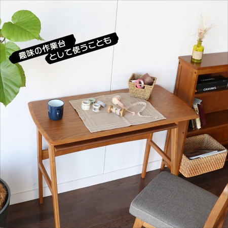 OAKER】ウッドデスク -ody-｜ヴィンテージ風のデザインが