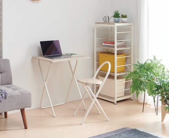 LV】フォールディングテーブルセット｜テーブル・チェアセット｜幅