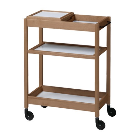 新品未使用品　オフィスワゴン TORE-3H 弘益 木製ワゴン トーレワゴン 楽天市場】《弘益|KOEKI》トーレ ワゴン 引き出し付 配膳台