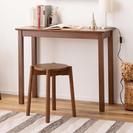 helppo】デスク｜HOW-003NA｜北欧風｜デスク｜机｜ヴィンテージ感が