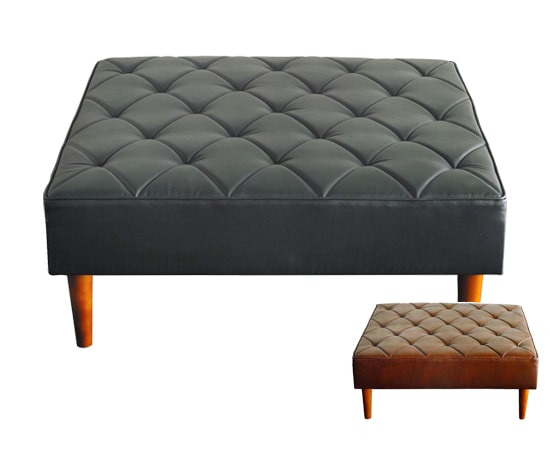 スクエアベンチソファ ワッフル｜WHX-100SQ｜四角｜ベンチ｜椅子