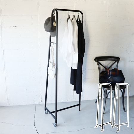 COLLEND】アイアンハンガーラック スリム｜IHR-S｜コーディネート
