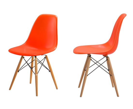 イームズ サイドシェルチェア（ウッドベース・マット）｜DSWM｜リ