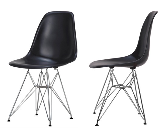 イームズ サイドシェルチェア（スチールベース・マット）｜DSR｜リ