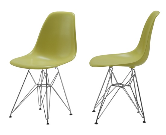 イームズ サイドシェルチェア（スチールベース・マット）｜DSR｜リ