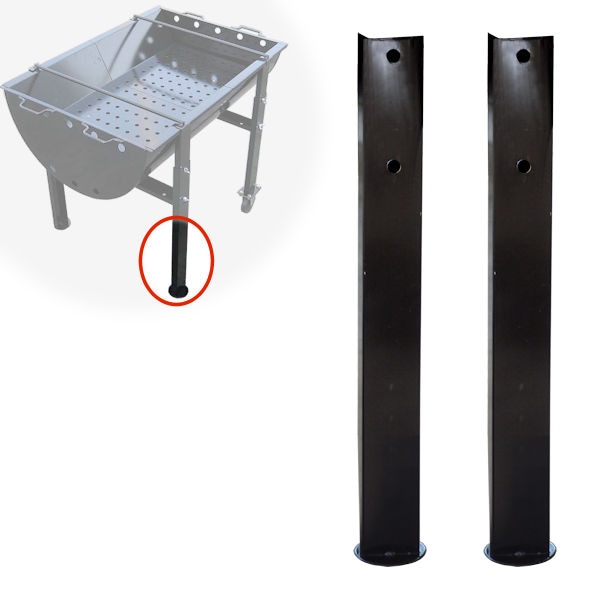 コンロ用脚 平脚 2本】 コンロ 900型 ・ 1200型 標準装備の脚 交換用