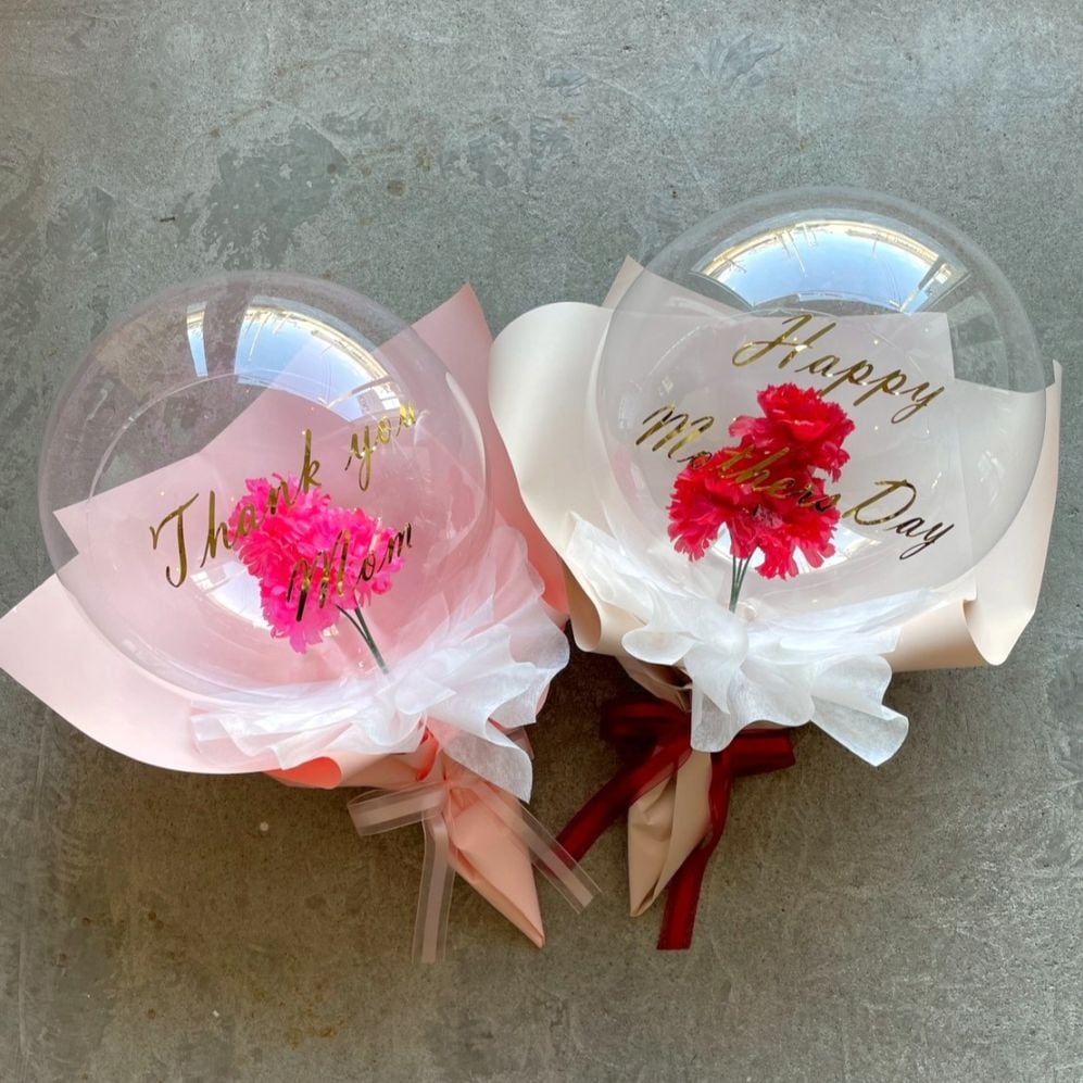 【莉莉】バルーンブーケLLサイズ　ラベンダー（引取り） ブーケ | LIT BALLOON ＆ PARTY DECOR（リット バルーン アンド