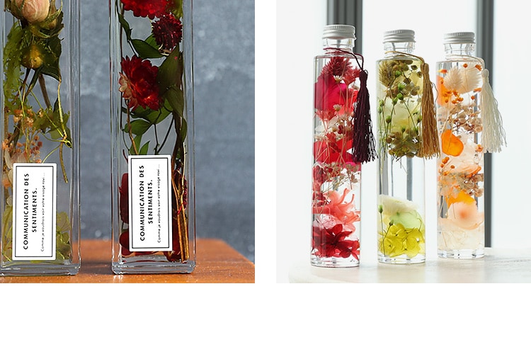 herbarium-w】送料無料 ハーバリウム ナチュラル インテリア 雑貨 プチ