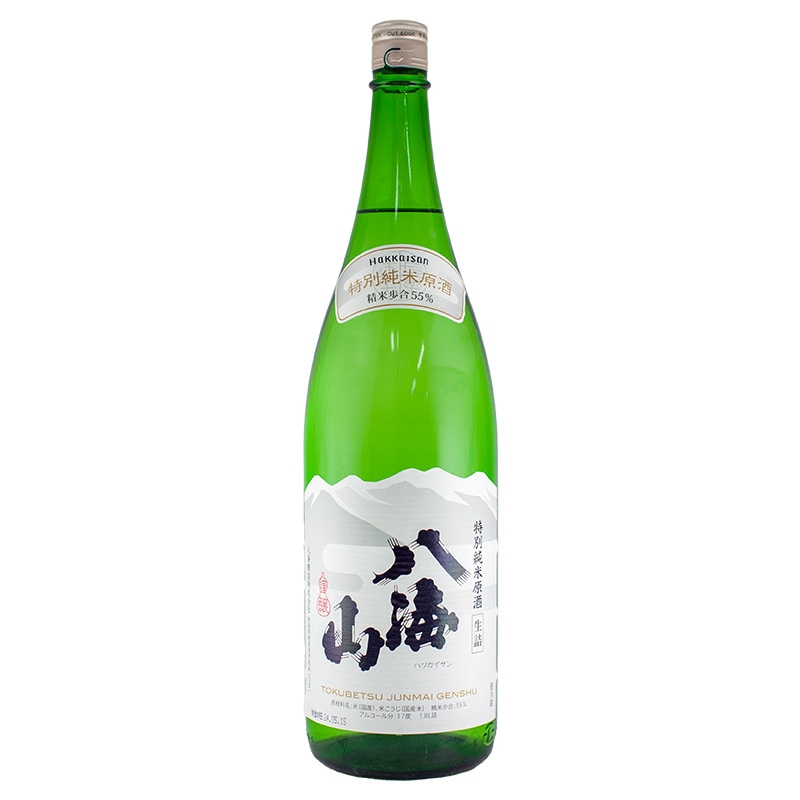 八海山 特別純米原酒 1800ml 八海醸造 | 横浜君嶋屋オンライン