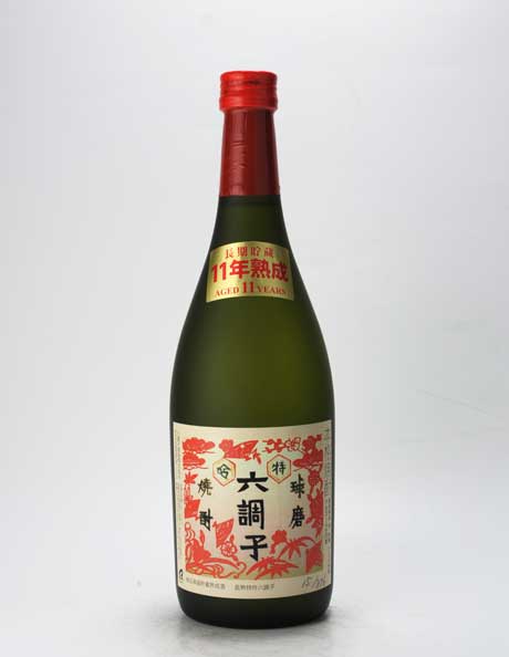 長熟 特吟 六調子 米25% (赤ラベル) 720ml 六調子酒造 | 横浜