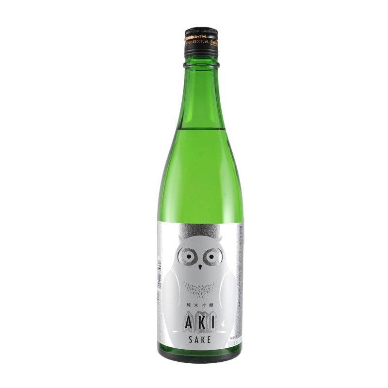 寒紅梅 純米吟醸 AKI フクロウラベル 720ml | 横浜君嶋屋